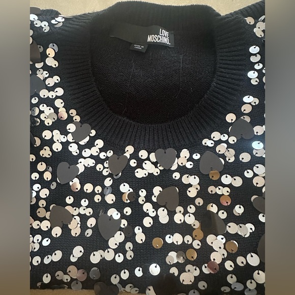 Love moschino sequin sweater - Picture 5 of 10